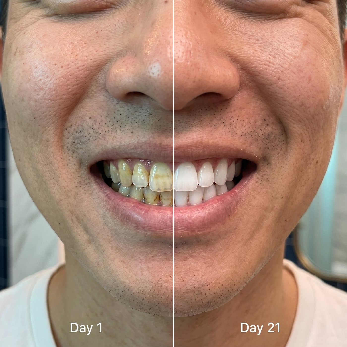 Customer result, Day 1 → Day 21
